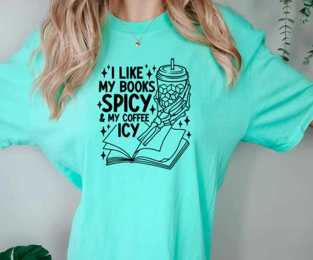 I LIKE MY BOOKS SPICY