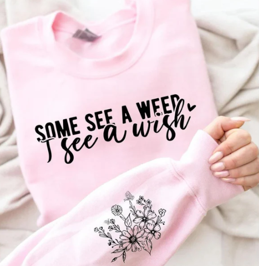 SOME SEE A WEED