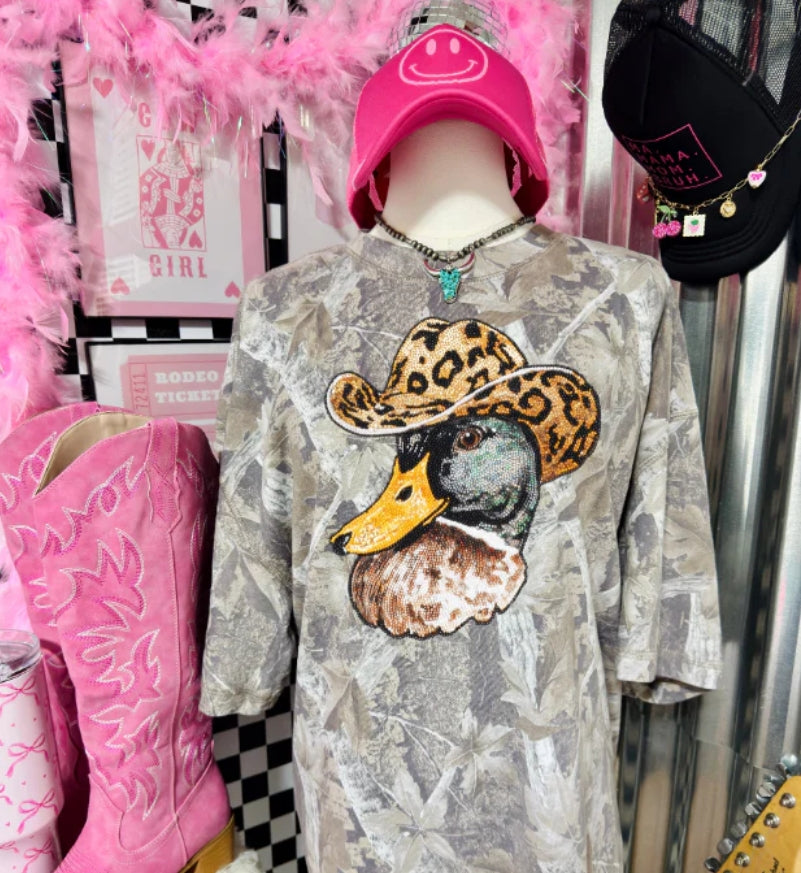 RHINESTONE DUCK