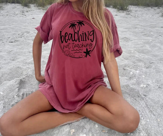 BEACHING NOT TEACHING