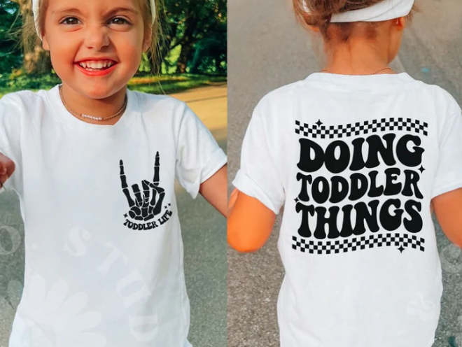 KIDS-DOING TODDLER THINGS
