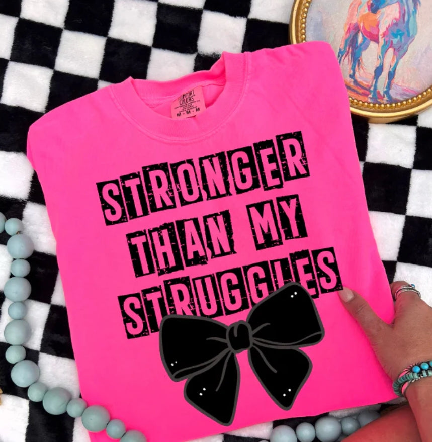 STRONGER THAN MY STRUGGLES