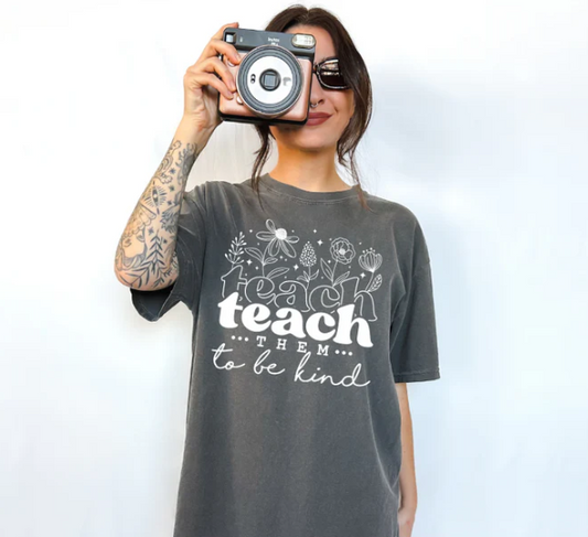 TEACH THEM TO BE KIND - FLOWERS