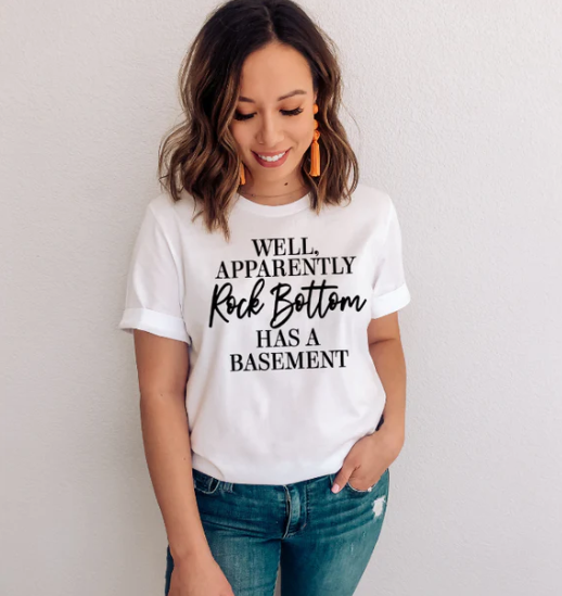 WELL APPARENTLY ROCK BOTTOM HAS A BASEMENT